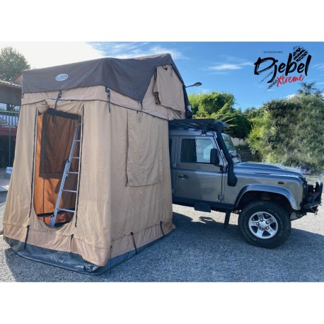 TENTE DE TOIT DJEBELXtreme 180TT + (AVEC ANNEXE) SAFARI